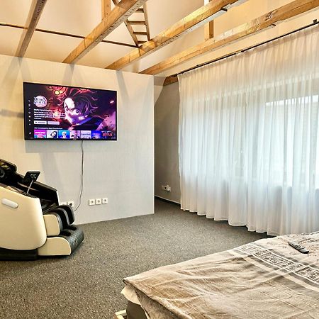 Ferien-Villa Direkt Am Rhein Sauna/Whirlpool Gotterswickerhamm Ngoại thất bức ảnh