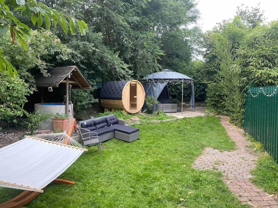 Ferien-Villa Direkt Am Rhein Sauna/Whirlpool Gotterswickerhamm Ngoại thất bức ảnh