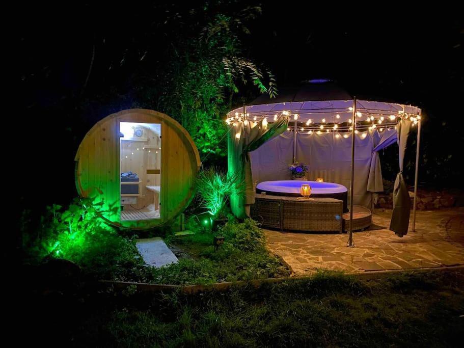 Ferien-Villa Direkt Am Rhein Sauna/Whirlpool Gotterswickerhamm Ngoại thất bức ảnh